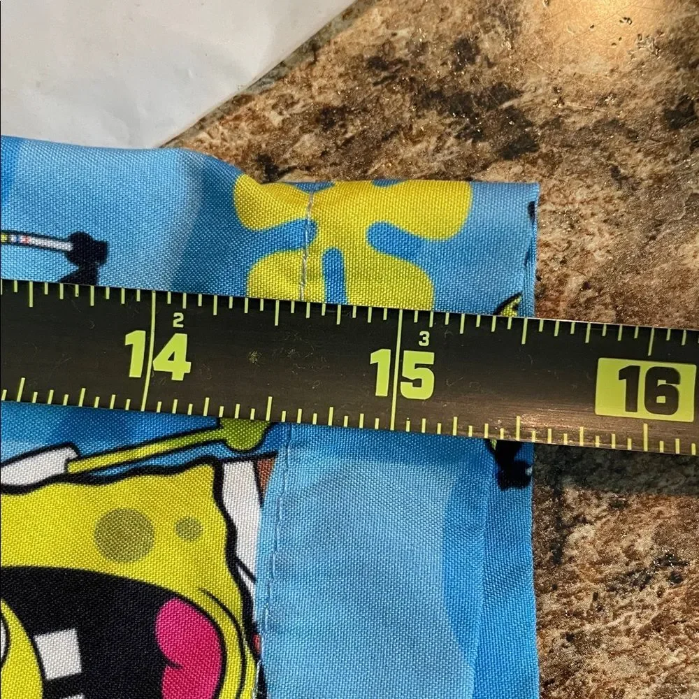 SpongeBob SquarePants Blue & Yellow Swim Trunks